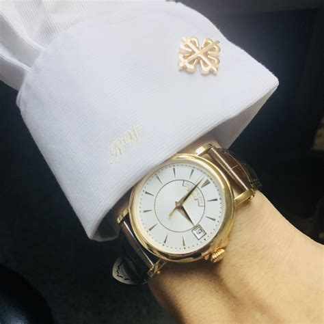 fake patek philippe cufflinks|Patek Philippe cufflinks for sale.